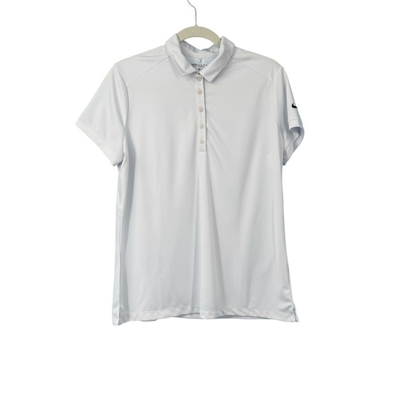 Nike Tops - Nike White Golf Short Sleeve Top